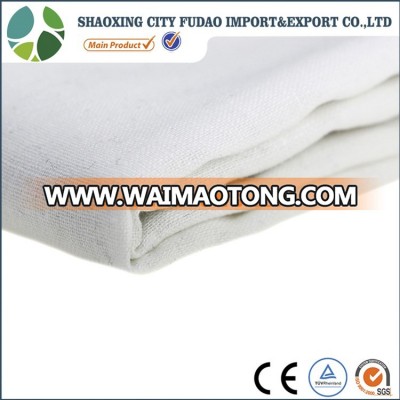 Pure white linen cotton blend fabric linen fabric wholesale for shirts